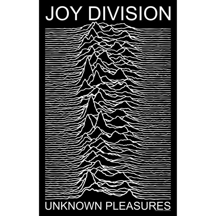 Joy Division - Unknown Pleasures (Textile Poster)