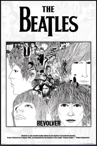 The Beatles - Revolver Album Cover (Poster)