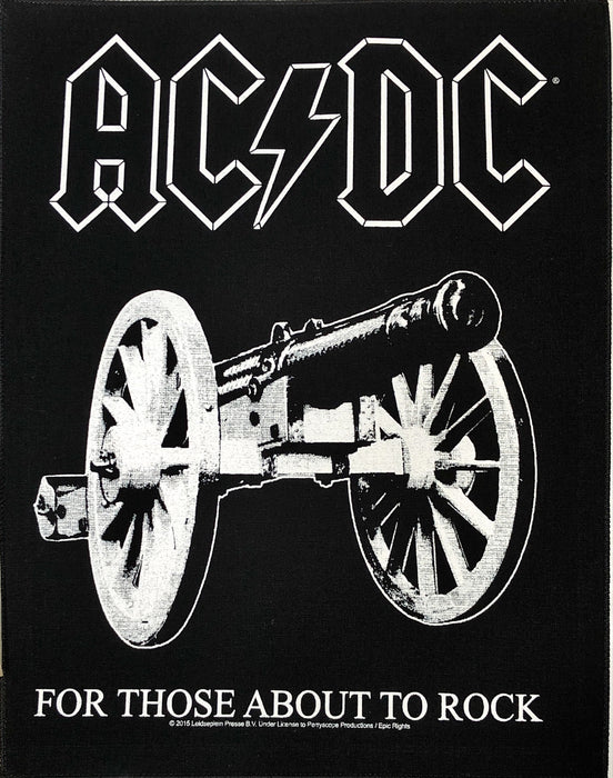 AC/DC - For Those About To Rock (Back Patch)