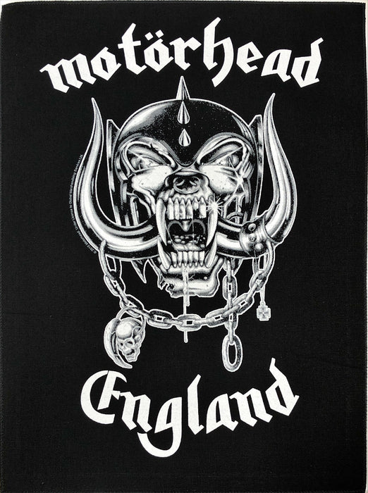 Motorhead - England (Back Patch)