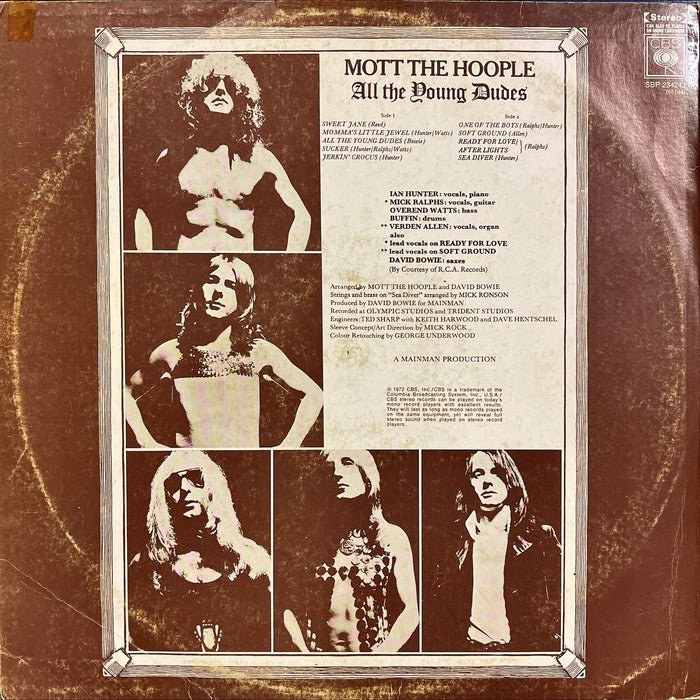 Mott The Hoople - All The Young Dudes (Vinyl LP)
