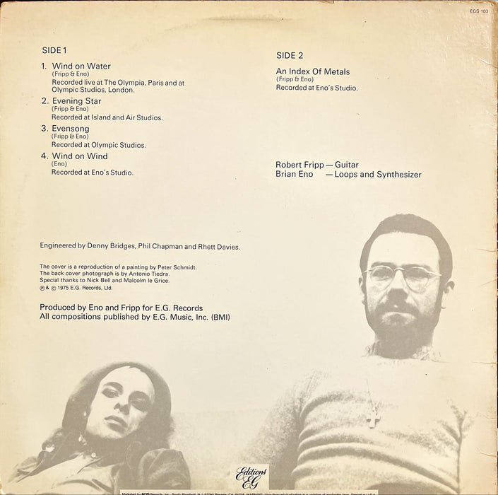 Fripp & Eno - Evening Star (Vinyl LP)