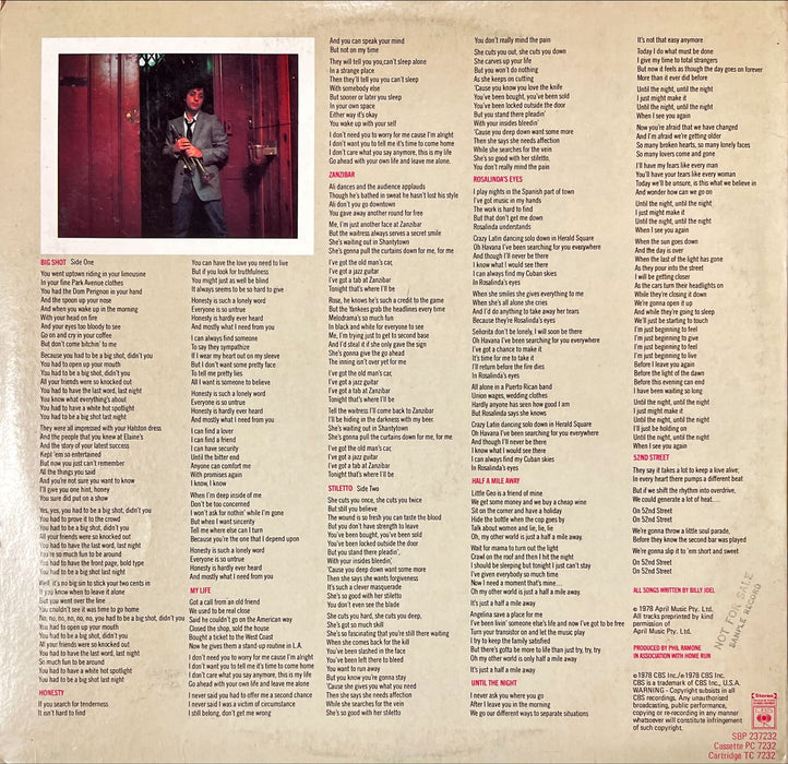 Billy Joel - 52nd Street (Vinyl LP)