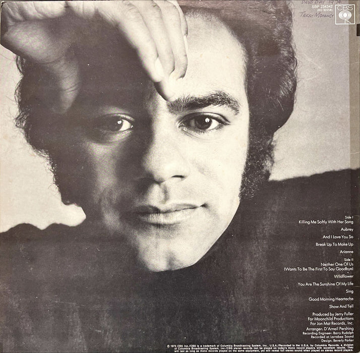Johnny Mathis - Killing Me Softly With Her Song (Vinyl LP)
