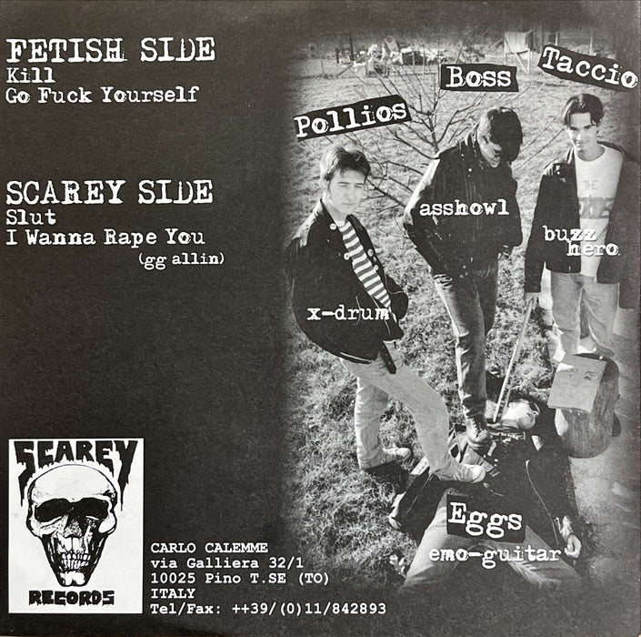 The Nerds - I Wanna Kill Your Plastic Slut (7" Vinyl)