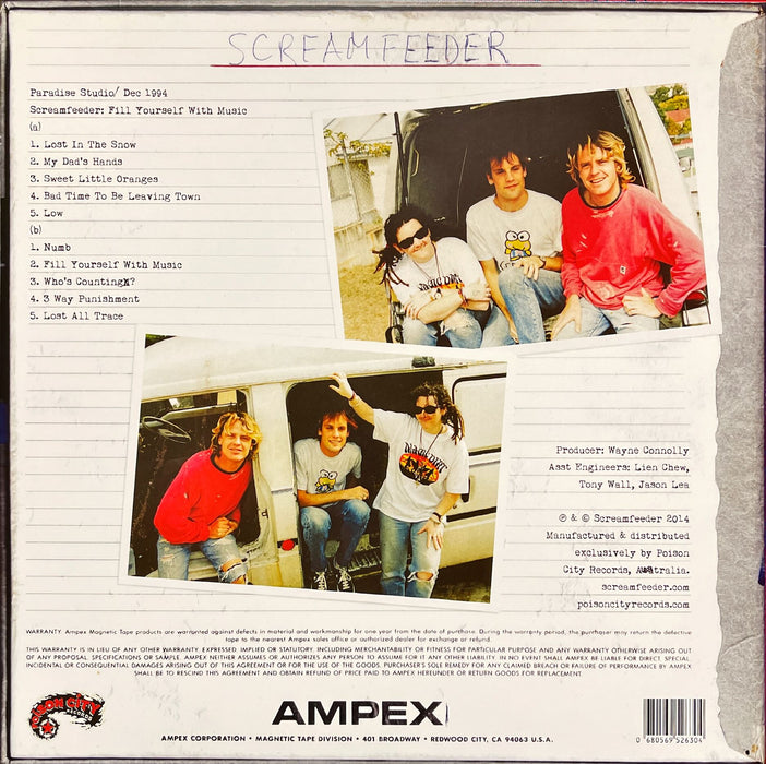 Screamfeeder ‎- Fill Yourself With Music (Vinyl LP)