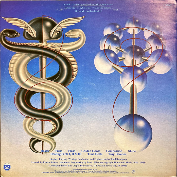 Todd Rundgren - Healing (Vinyl LP)