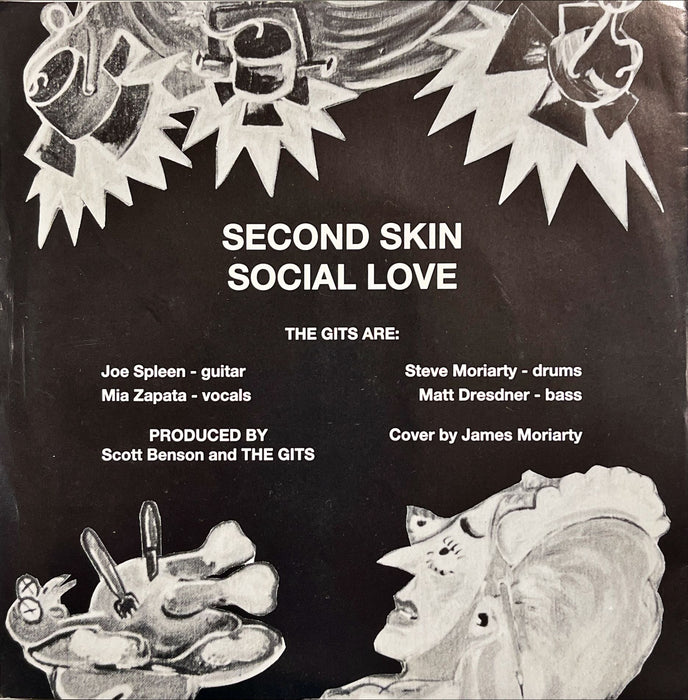 The Gits - Second Skin (7" Vinyl)