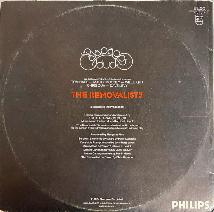 Galapagos Duck - The Removalists (Original Soundtrack)(Vinyl LP)[Gatefold]