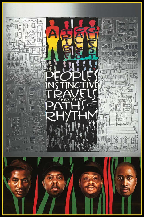 A Tribe Called Quest - People’s Instinctive Travels and the Paths of Rhythm Album Cover (Poster)