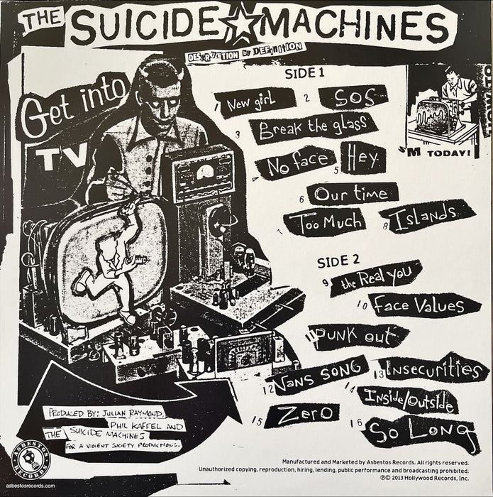 The Suicide Machines - Destruction By Definition (Vinyl LP)