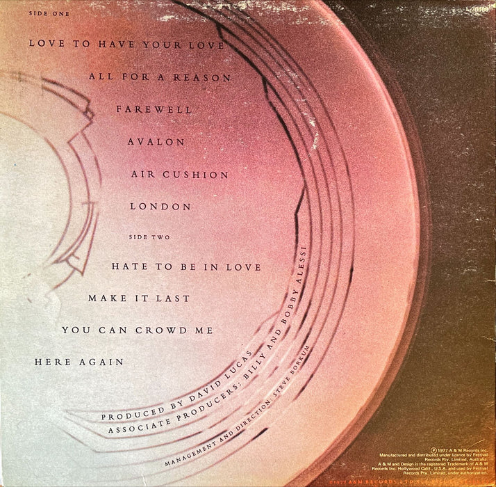 Alessi - All For A Reason (Vinyl LP)