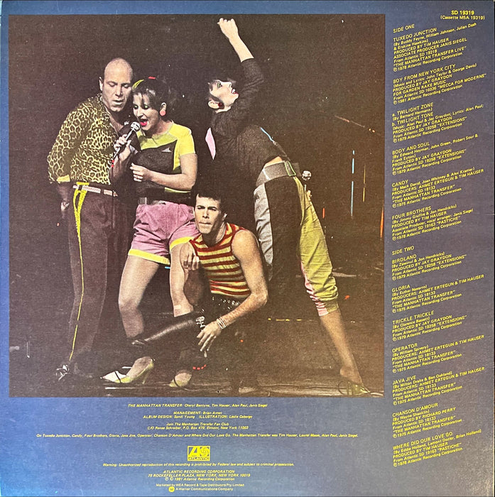The Manhattan Transfer - The Best Of The Manhattan Transfer (Vinyl LP)