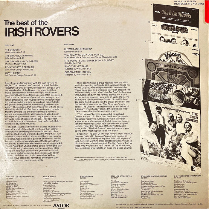 The Irish Rovers - The Best Of The Irish Rovers (Vinyl LP)