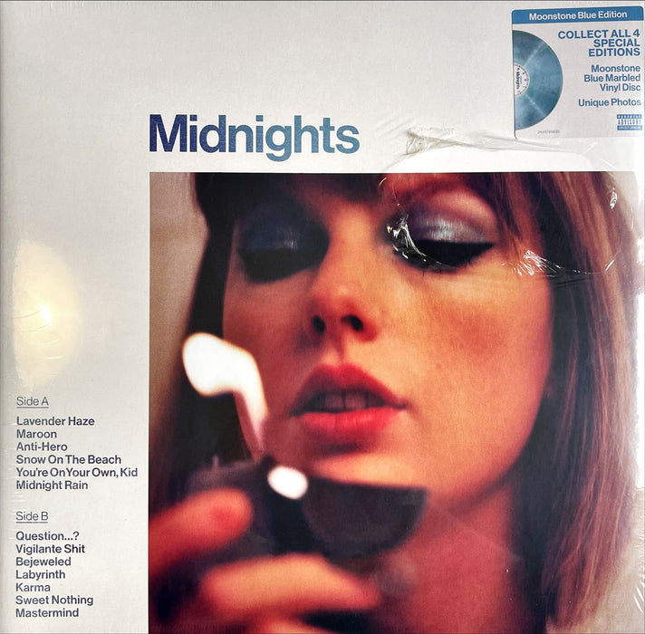 Taylor Swift - Midnights (Vinyl LP)(Moonstone Blue)[Gatefold]