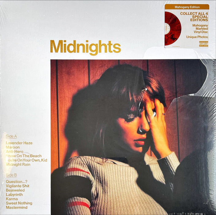 Taylor Swift - Midnights (Vinyl LP)(Mahogany)[Gatefold]