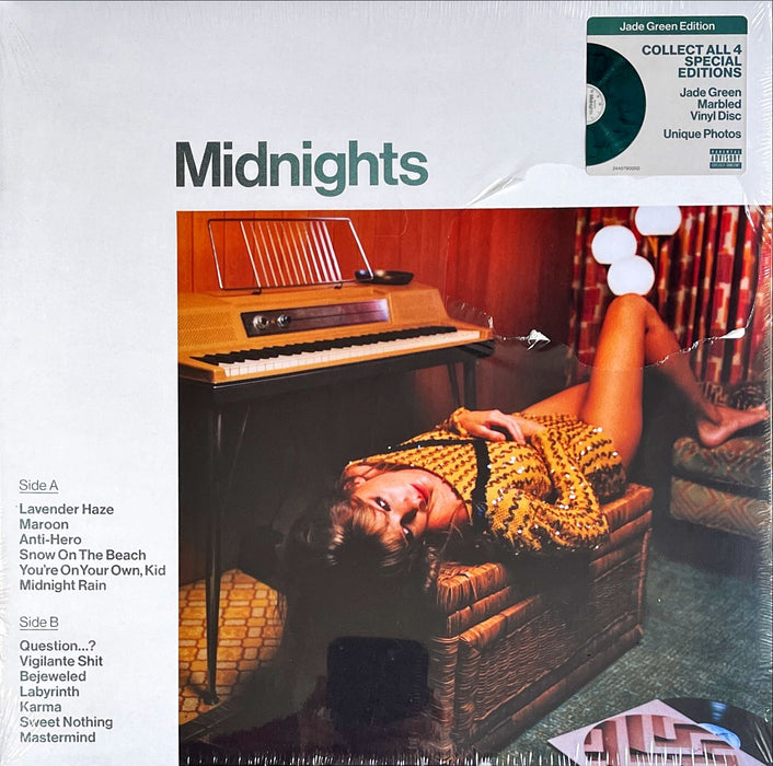 Taylor Swift - Midnights (Vinyl LP)(Jade Green)[Gatefold]