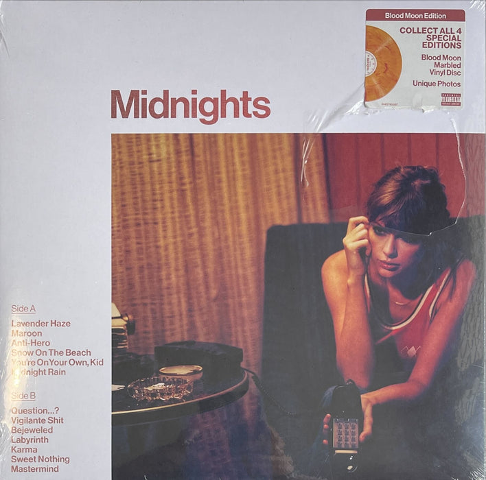 Taylor Swift - Midnights (Vinyl LP)(Blood Moon)[Gatefold]