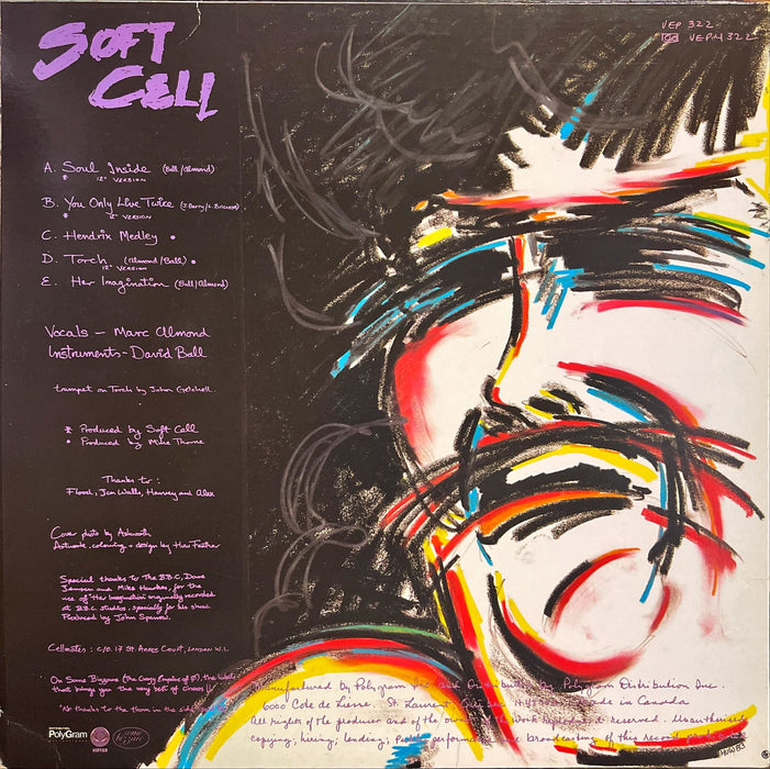 Soft Cell - Soul Inside (12" Single)