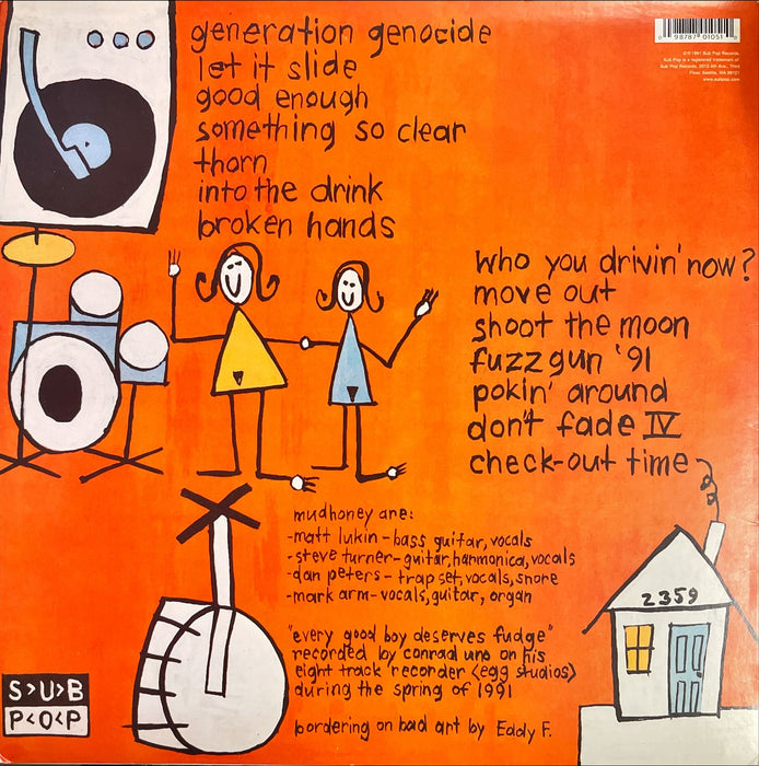 Mudhoney - Every Good Boy Deserves Fudge (Vinyl LP)