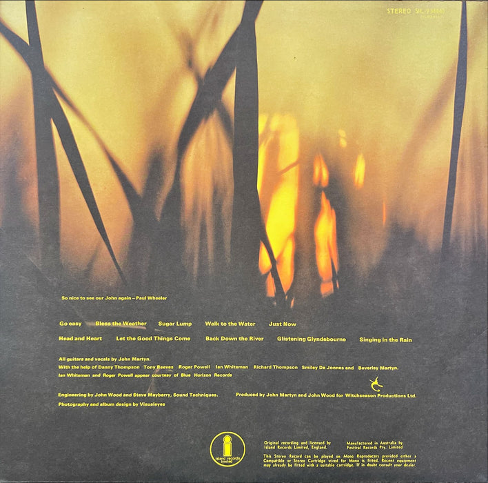 John Martyn ‎- Bless The Weather (Vinyl LP)