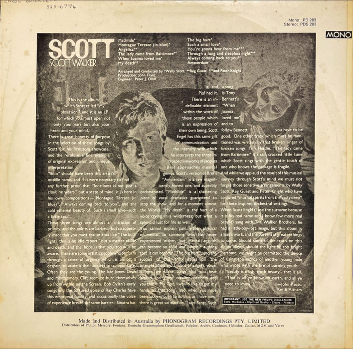Scott Walker - Scott (Vinyl LP)