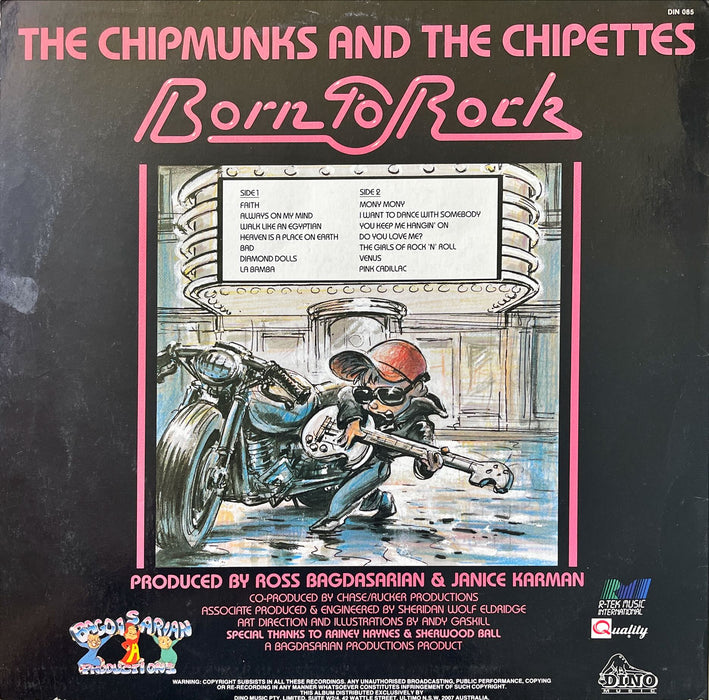 The Chipmunks And The Chipettes - Born To Rock (Vinyl LP)