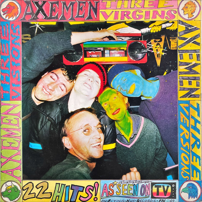 Axemen - Three Virgins, Three Versions, Three Visions (Vinyl 2LP)[Gatefold]