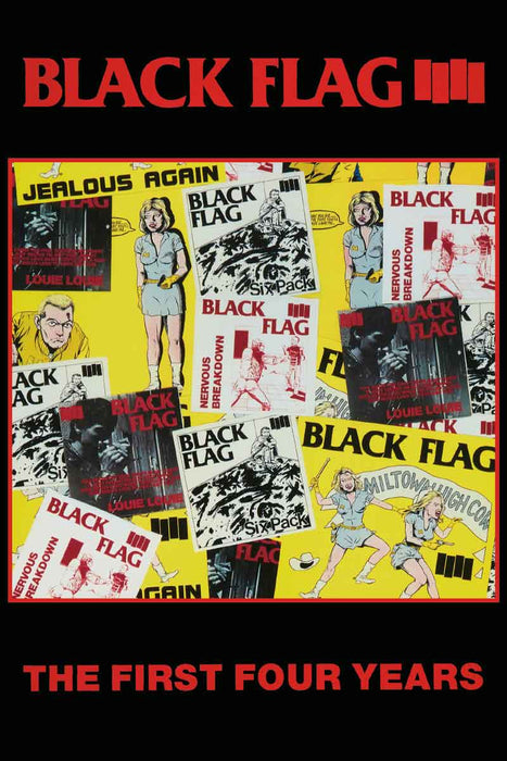 Black Flag - The First Four Years (Poster)