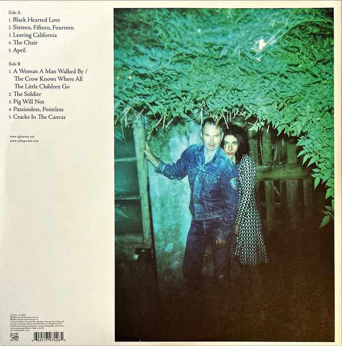 PJ Harvey & John Parish - A Woman A Man Walked By (Vinyl LP)[Gatefold]