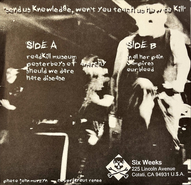 Boiling Man - Roadkill Museum (7" Vinyl)