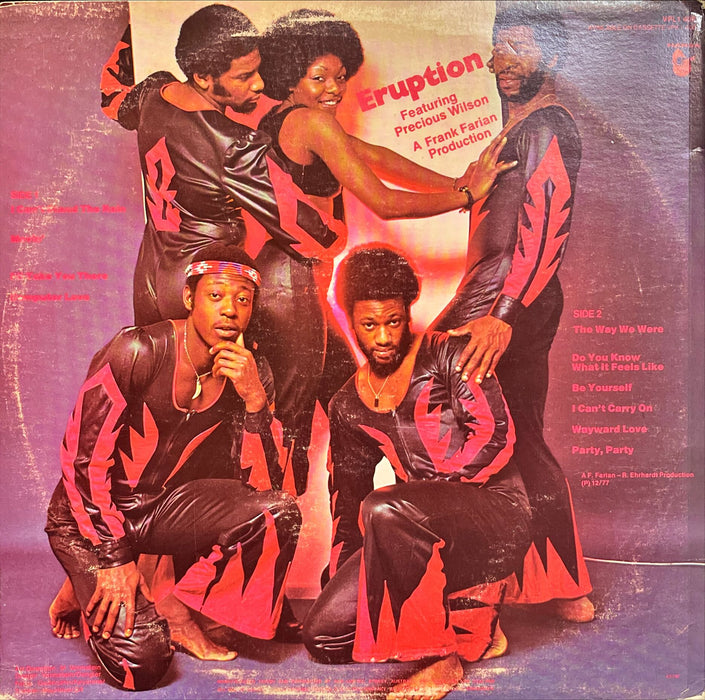 Eruption Featuring Precious Wilson - Eruption (Vinyl LP)