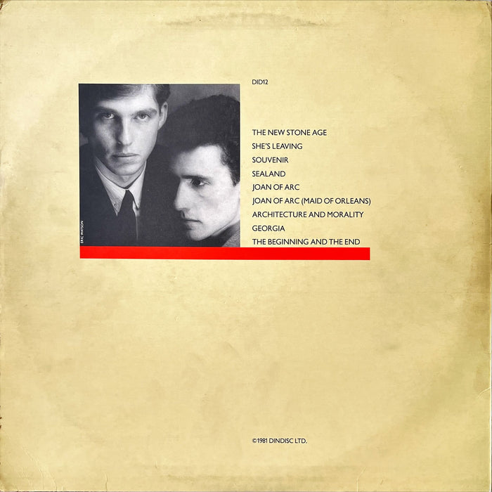 Orchestral Manoeuvres In The Dark - Architecture & Morality (Vinyl LP)