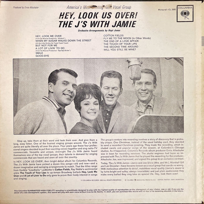 The J's With Jamie - Hey, Look Us Over! (Vinyl LP)