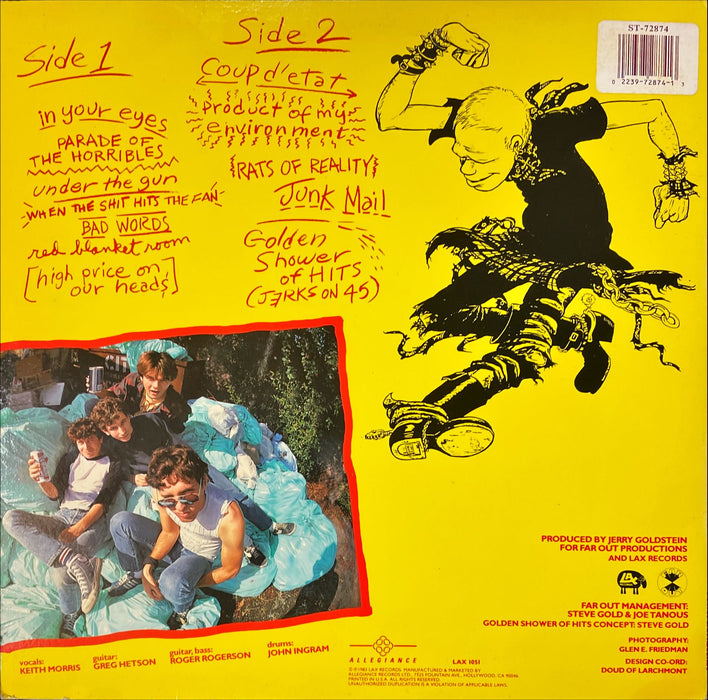 Circle Jerks - Golden Shower Of Hits (Vinyl LP)