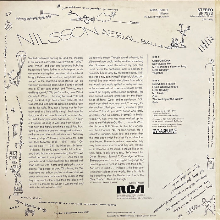 Harry Nilsson - Aerial Ballet (Vinyl LP)