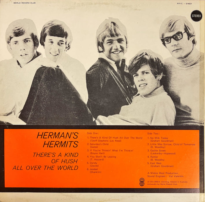 Herman's Hermits - There's A Kind Of Hush All Over The World (Vinyl LP)