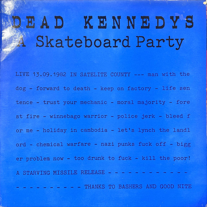 Dead Kennedys - A Skateboard Party (Vinyl LP)