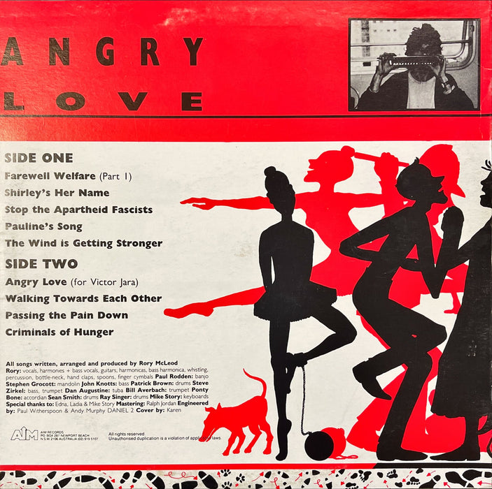 Rory McLeod - Angry Love (Vinyl LP)