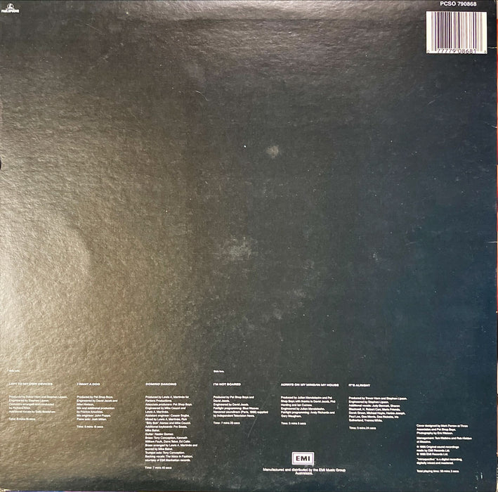 Pet Shop Boys - Introspective (Vinyl LP)