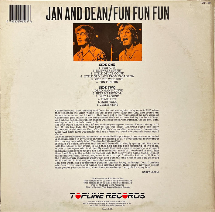 Jan and Dean - Fun Fun Fun (Vinyl LP)