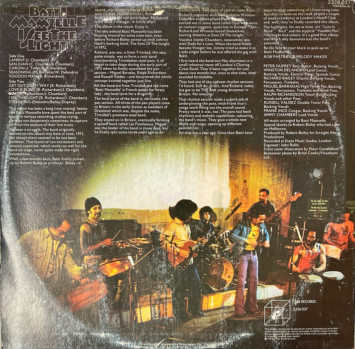 Batti Mamzelle - I See The Light (Vinyl LP)