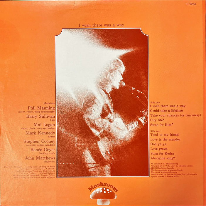 Phil Manning - I Wish There Was A Way (Vinyl LP)