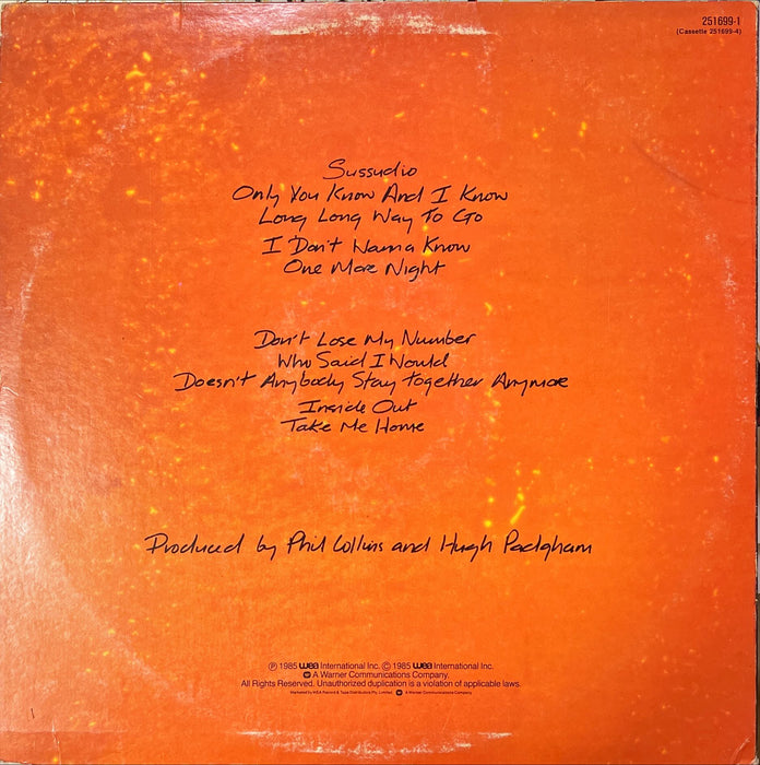 Phil Collins - No Jacket Required (Vinyl LP)