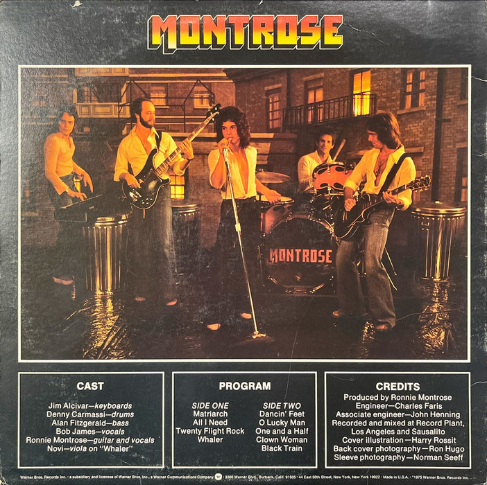 Montrose - Warner Bros. Presents Montrose! (Vinyl LP)