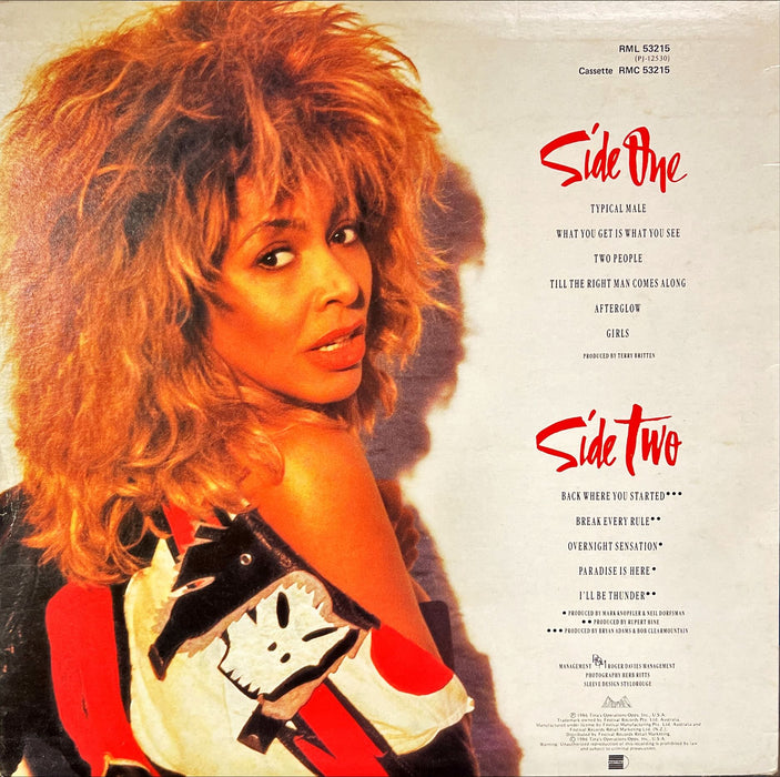 Tina Turner - Break Every Rule (Vinyl LP)