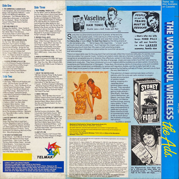 Various - The Wonderful Wireless - The Ads (Vinyl 2LP)[Gatefold]