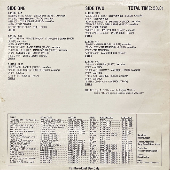 Various - Original Masters Radio Series 1 (Vinyl LP)