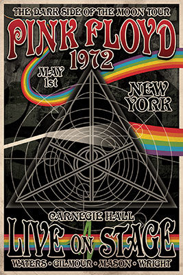 Pink Floyd - Poster Dark Side Tour (Poster)