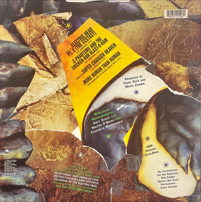 White Zombie - Electric Head Pt. 2 [The Ecstasy] (12" Single)